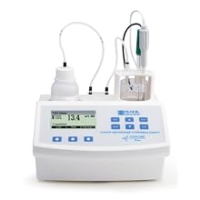 Hanna Instruments HI84437-02 Titratable Acidity Mini Titrator and pH Meter, For Mayonnaise, 230V, +/-0.01 pH Accuracy, 0.1 pH/0.01 pH Resolution