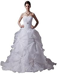 Crystal Beaded Tulle Off the Shoulder Wedding Dress 