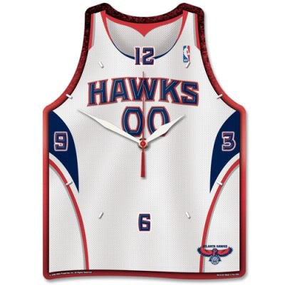 Atlanta Hawks Official Logo Backboard Clock