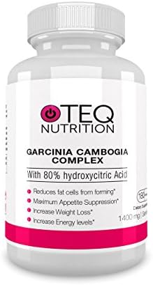 OTEQ NUTRITION Garcinia Cambogia Complex with 80% HCA (180 Capsules) 100% Pure