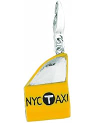 Sterling silver NYC TAXI SIDE DOOR (Charm)