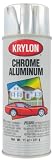 Krylon 1404 Metallic Spray Paint, Chrome Aluminum