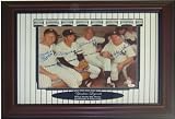 New York Yankees Autographed Framed Yankees Legends Photo James Spence Authenticated