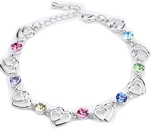 HONEYKISS Women's Crystal Bracelet Fashion Jewelry Accessories(C4)