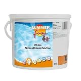 Chlor Schnelldesinfektion zur Wasserpflege 5 kg (Eimer)