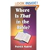 Where is That in the Bible?