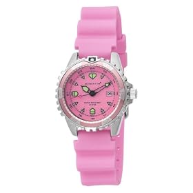 Momentum Womens 1M-DV01R1R M1 Pink Dial Pink Silicone Rubber