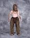 Complete Hoofed Goat or Satyr Brown Adult Halloween Costume Set