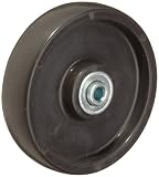 RWM Casters POB-0412-06 4″ Diameter Tread Polyolefin Wheel with Ball Bearing, 300 lbs Capacity Range Reviews