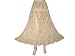 Special Gift New Lace Work Light Wheat Cotton Womens Fashion Long Skirts 39"