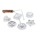 Norpro 3286 7-Piece Cast-Aluminum Rosette/Timbale Set