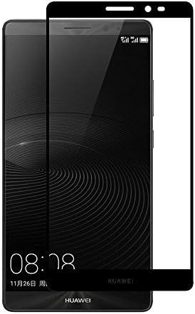 Anshow Mate 8 Screen Film Protector,0.3mm 9H 2.5D Curved Full Cover Screen Printing Ultra Clear Tempered Glass Film Guard Screen Protector for HUAWEI Mate 8 Black