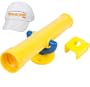 Playground Telescope with Bonus Hat, Yellow/Blue