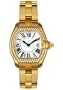 Cartier Roadster 18kt Yellow Gold Diamond Ladies Watch WE5001X1