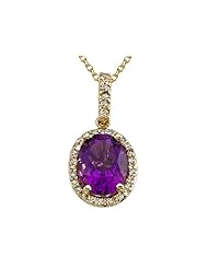 Genuine Amethyst Pendant by Effy Collection®