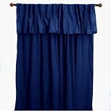 Nautica Tuck Dobby 63-inch Tab Top Panel, Navy
