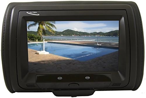 AVTEK AV-HD900DT-G Vehicle Entertainment System, Head Rest High Resolution Monitor System (Gray)