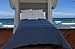 Natural Comfort New in Color Down Alternative Comforter, Queen, French Mediterranean(Blue)