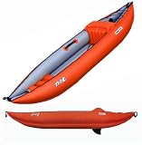 Twist I Inflatable Kayak in Red/Gray