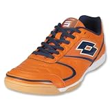 Lotto Fustal Liga III ID Indoor Soccer Shoes (Orange)