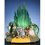 WIZARD OF OZ -4 CHARACTER & DOUBLE Waterglobe MUSIC BOX 2008