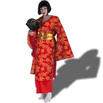 Geisha Girl Costume: Women's Plus Size 18-20