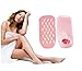 AYAOQIANG Moisturizing Gel Spa Socks for Moisturize Soften Repair Cracked Skin-2Pair(Pink + Blue) (Pink + Blue)