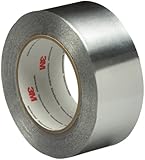 3M Foil Tape 3381 Silver, 1.88 in x 50 yd 2.7 mil (Pack of 1)
