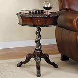 Accent Table - Masterpiece Decagon Accent Table with Drawer by Powell Furniture Company - 545-269