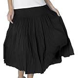 Misses Bay Studio Solid Crinkle Skirt