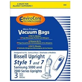Replacement Bissell Style 7 Bags (3 Pack)