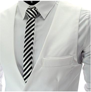 iRachel Mens Sleeveless Top Designed Casual Slim Fit Skinny Dress Vest Waistcoat
