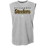 Pittsburgh Steelers Ash Critical Victory Sleeveless T-shirt