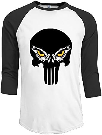 Man Punisher Eagle Man Raglan Baseball T-Shirt