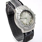 Mens Grey Terrain Boardrider Sports Surf Watch-Velcro Strap+Rotating Bezel-Water Resitance to 50m (1310g)