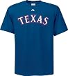 Texas Rangers Blue Wordmark T-Shirt