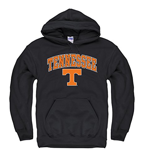 Tennessee Volunteers Adult Arch and Logo Hooded Sweatshirt - Black