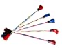 Juggling Flower Sticks Devil Sticks Magic Sticks (Rubber Tassle Material)