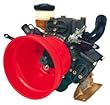 Hypro D813 Diaphragm Pump with Gearbox - 9910-D813GRGI