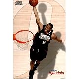 Philadelphia 76ers (Andre Iguodala Dunking) Sports Poster Print - 24x36 Poster Print, 22x34