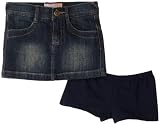 Roxy Girls 2-6x Roxy Teenie Wahine Breathless Denim Mini Skirt