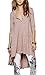 R.Vivimos Women Half Sleeve High Low Casual Loose T-Shirt Short Dress