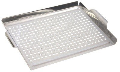 Barbecue Genius Grillpfanne aus Edelstahl