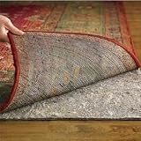 8'x11' MSM Duo-Lock Reversible Felt and Rubber Rug Pad for Hard Floors, Carpet - Includes RPFL (TM) Rug and Pad Care Guide