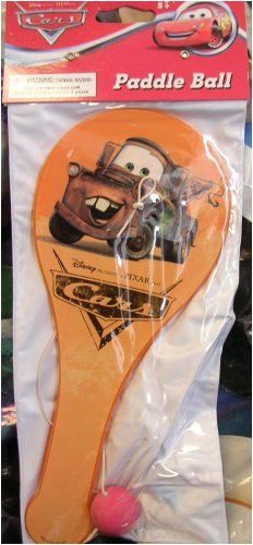 Childrens Toyshop  Sporting Goods : Disney Pixar Cars Paddle Ball