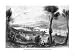New York, Panoramic View from Mount Ida near the Town of Troy Giclee Poster Print