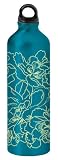 Gaiam 750ml Aluminum Water Bottle (Cloud Bouquet, Poly Loop Cap) Reviews