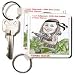 Londons Times Funny Panel Hollywood Cartoons - Rambo Derek - Key Chains