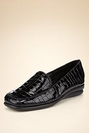 Footglove Original Crocodile Skin Print Loafers