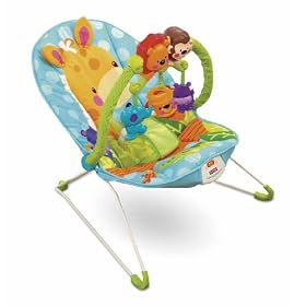 Fisher-Price Precious Planet Collection Playtime Bouncer, Blue Sky